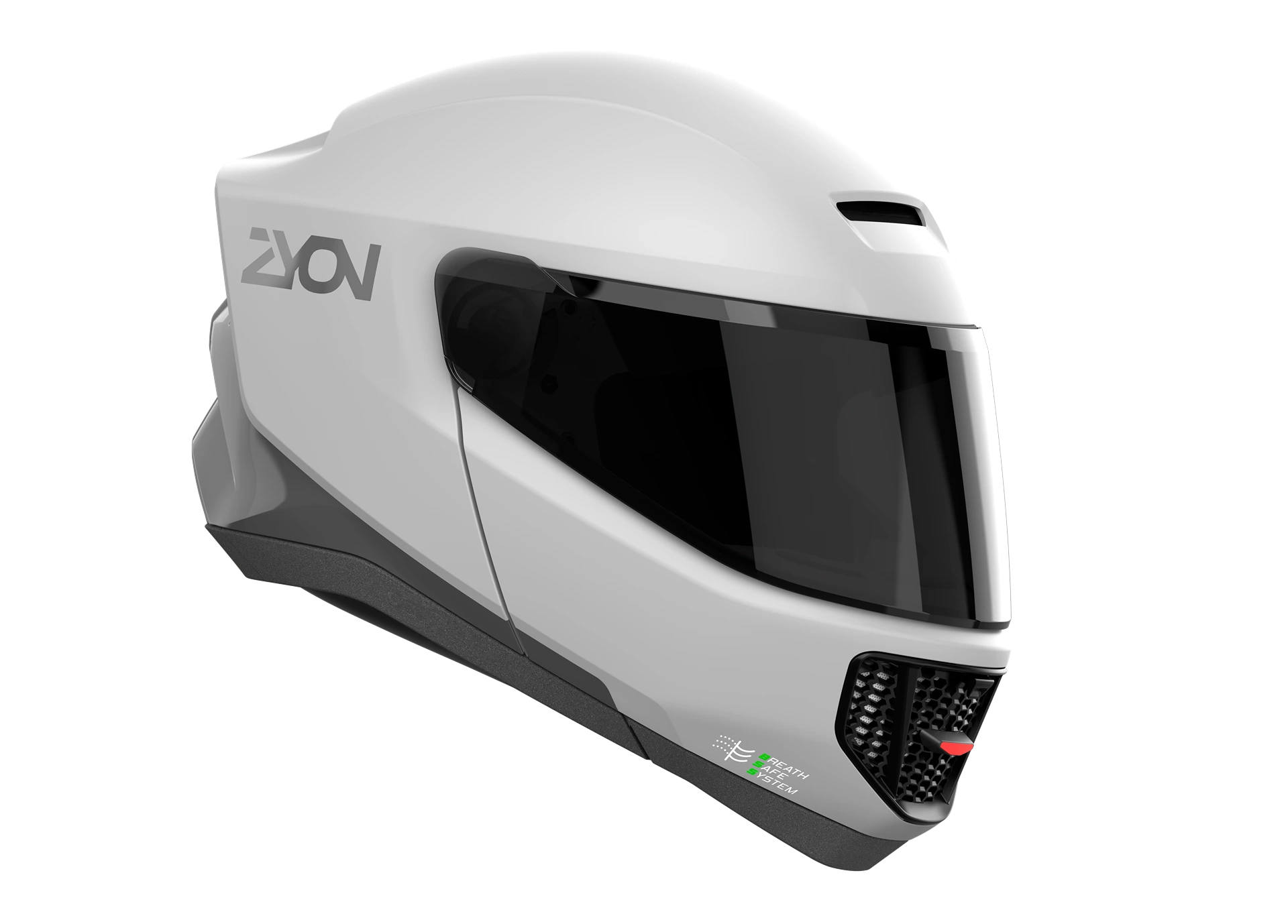 Zyon Helmet Front - white