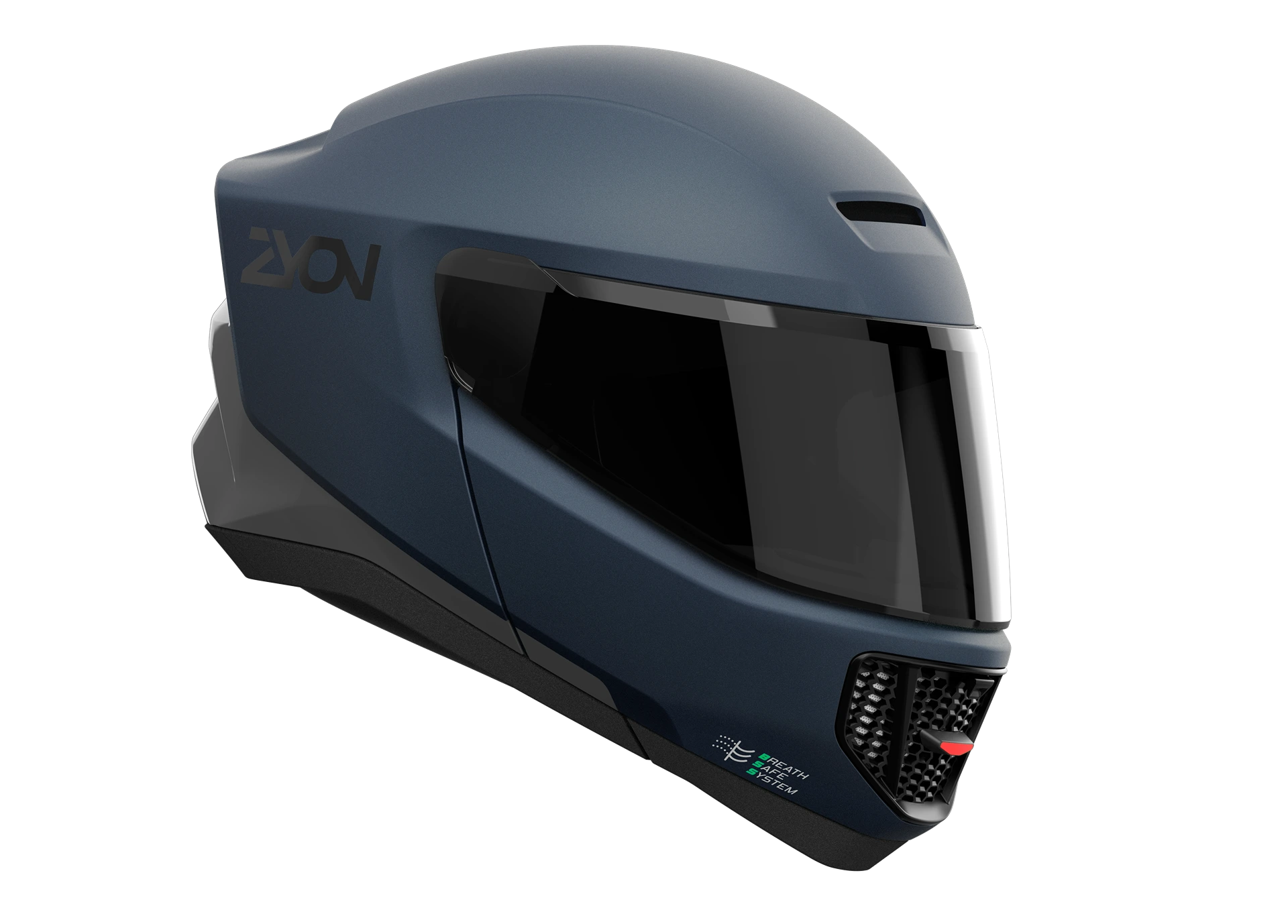 Zyon Helmet Front - Blue
