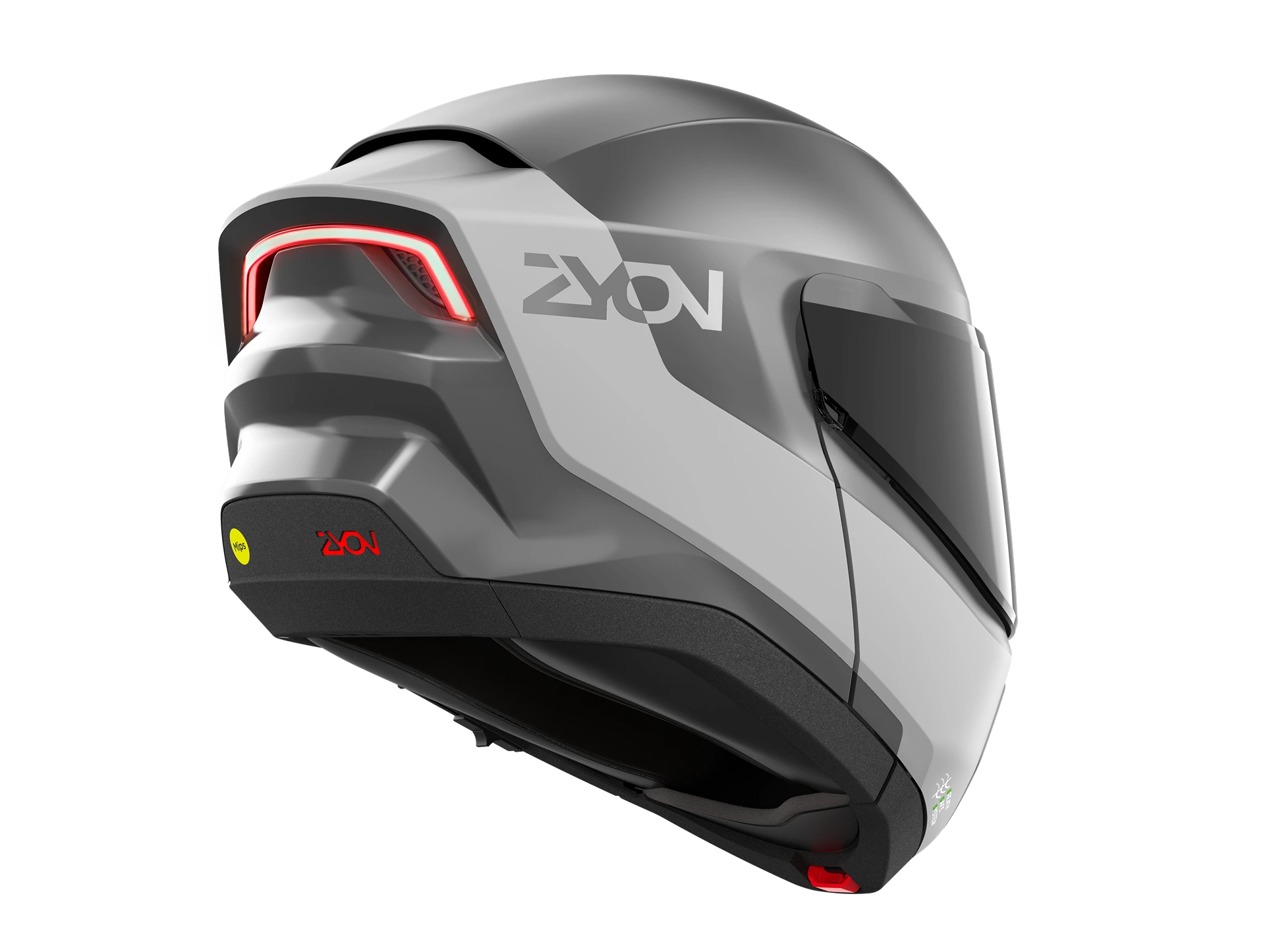 Zyon Helmet Side Profile - Grey